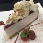 Cheesecake catering tray from ECB in Ridgewood, Queens
