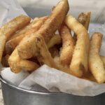 Hand-Cut Fries catering tray from ECB in Ridgewood, Queens