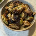 Brussels Sprouts catering tray from ECB in Ridgewood, Queens