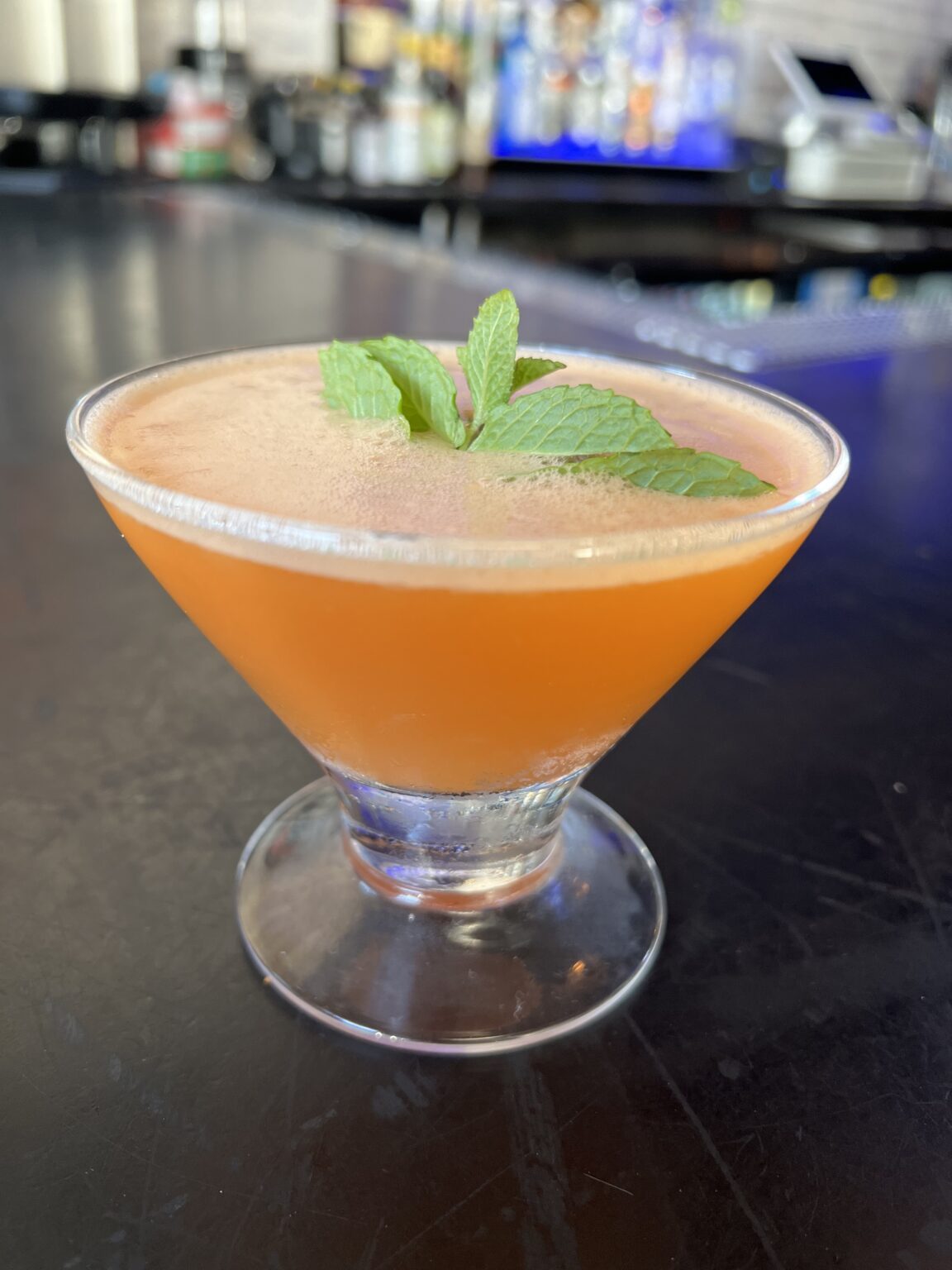 Craft cocktail from the ECB bar for private events